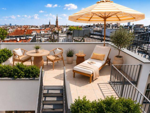 Wohnen über den Dächern Wiens – Exklusives Penthouse mit traumhafter Aussicht & Dachterrasse, nächst Stadtpark, Wien Mitte und Rochusmarkt