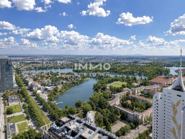 Wohnen über den Dächern Wiens Ostseitiges Studio mit 10 m² Loggia