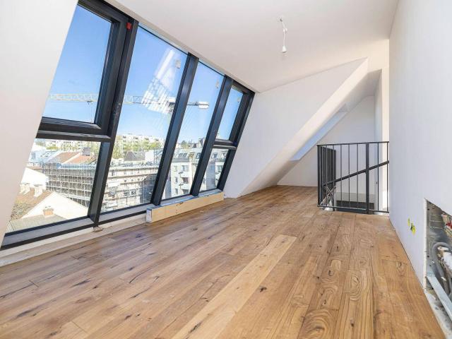 Sommeraktion bis 31.8.: DACHERSTBEZUG: stilvolle Maisonette mit großer Sonnenterrasse