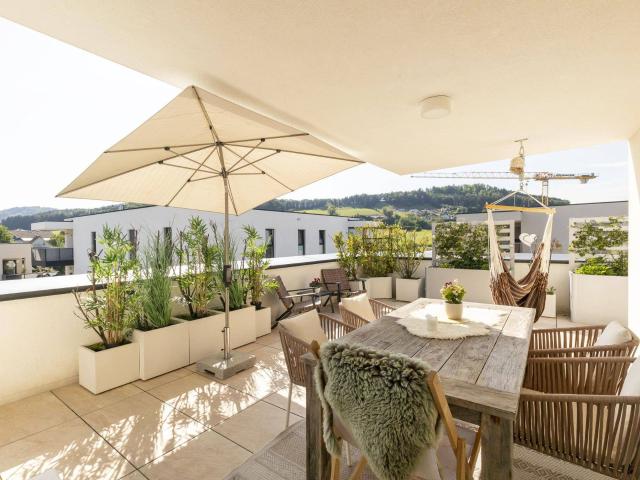 Wohnen über den Dächern – Penthouse mit rund 88 m² Terrasse