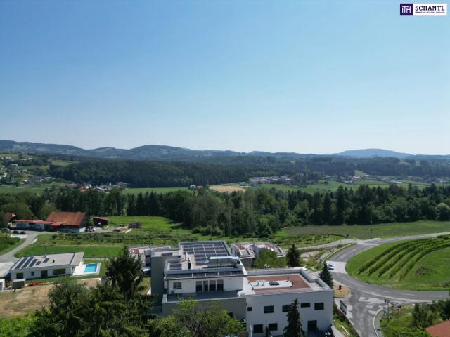 WOHNEN ÜBER DEN DINGEN! Lassen Sie Ihren Blick über das 360° Panorama der Weststeiermark schweifen und genießen Sie ein unvergleichliches Wohngefühl. Luxus, Ruhe und Lebensqualität in ihrer schönsten Form. Sofort verfügbar
