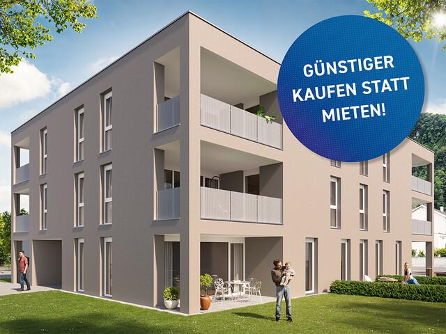 Wohnen zwischen Stadt, Sonne & Ruhe 3 Zi Wohnung mit großer Loggia