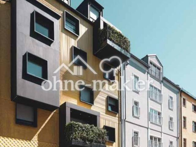 Wohnensemble im Lehel Moderne 3 Zimmer Wohnung mit offener Wohnküche, Homeoffice und Ankleide