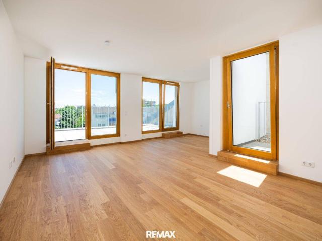 Wohnkomfort auf einer Ebene – 3 Zimmer Wohnung mit drei Terrassen !