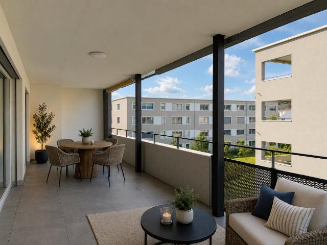 Wohnkomfort mit grosszügigem Balkon