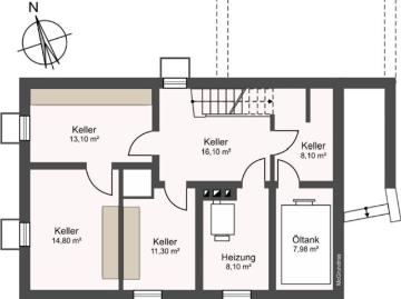Wohnhaus mit Terrasse, Garagen, Keller und schönem Garten
