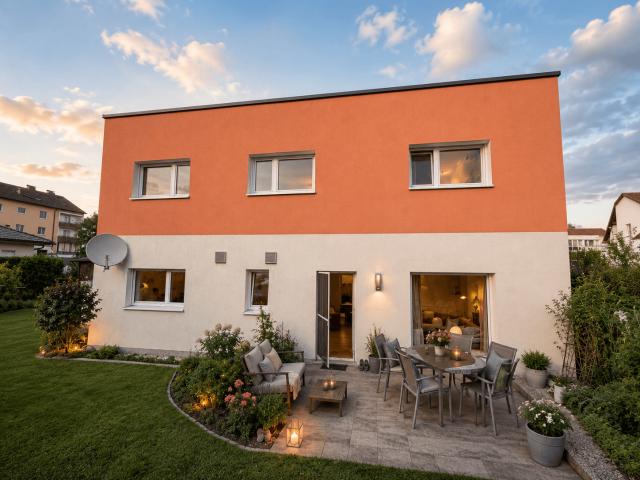 Wohnhaus mit Garten und Sauna im Herzen der Bezirkshauptstadt