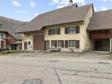 Wohnhaus mit grossem Ökonomiegebäude Raum für Visionen