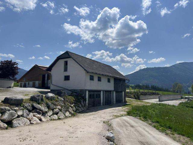 Wohnhaus mit Hallen und Stallgebäude