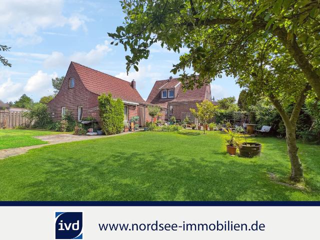 Wohnhaus mit sep. Baugrundstück in Dornum / Nordsee zu verkaufen