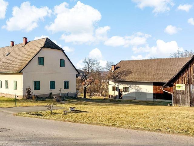 Wohnhaus & Nebengebäude auf rund 6.000 m² Bauland. Wald und Freiland inkl. Großes Potential