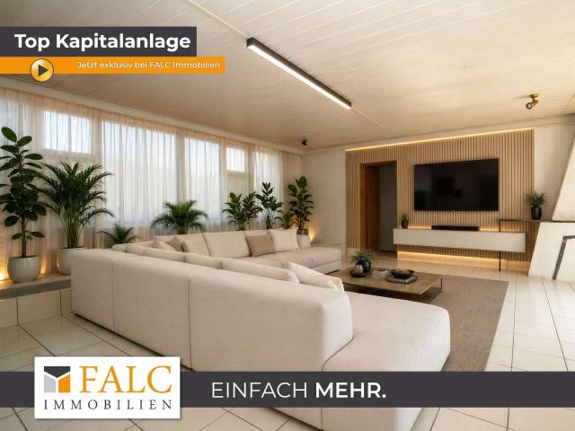 Wohninvestment mit laufenden Mieteinnahmen und Entwicklungspotenzial FALC Immobilien