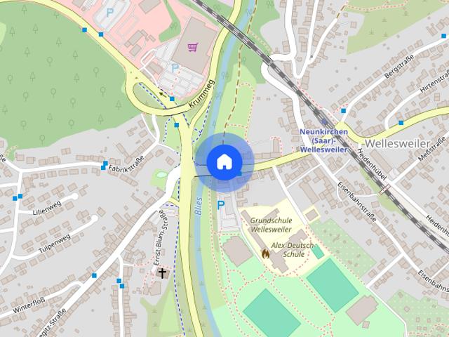 WOHNIDYLL Einliegerwohnung mit Einbauküche, Stellplatz und überdachter Terrasse in Kohlhof!