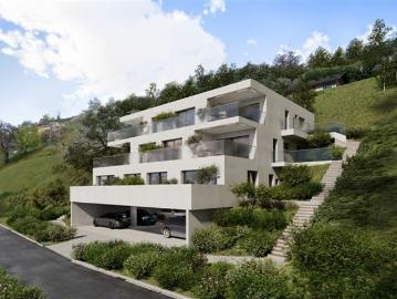 Residenz L’Envolée – Sion – App. 2. Projekt in Bearbeitung. Modulare Grundrisse und verschiedene Ausführungen