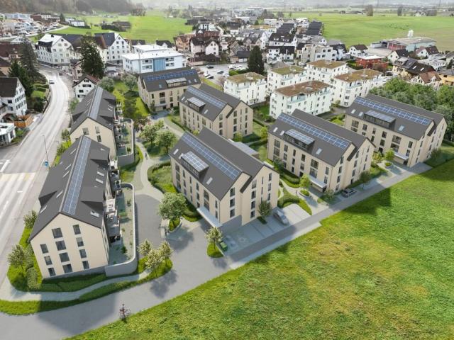 WOHNPARK DORF VERKAUFSSTART 2. ETAPPE 3,5 Zimmerwohnung im 2. OG