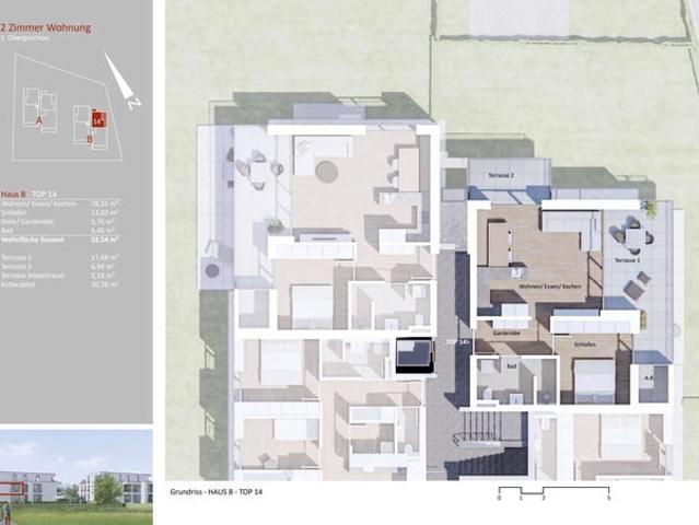 Wohnpark Gisingen TOP 14 2 Zimmer Wohnung