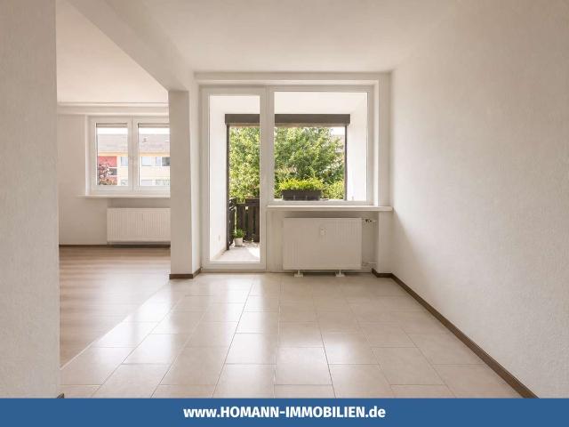 Wohnqualität mit Entwicklungspotenzial 3,5 Zimmer ETW mit Loggia in Münster Angelmodde