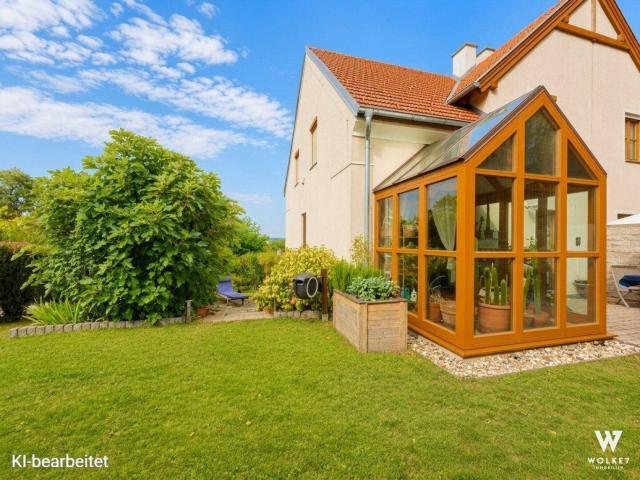 Wohntraum am Bisamberg | Doppelhaushälfte | ca. 124 m2 Wohnfläche | 4 Zimmer | Fußbodenheizung | Garage | Südterrasse | Dachboden ausbaubar
