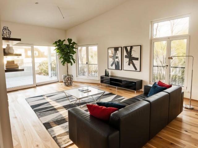 Wohntraum am Schlosspark: 3 Zimmer Dachgeschoss Wohnung mit Terrasse