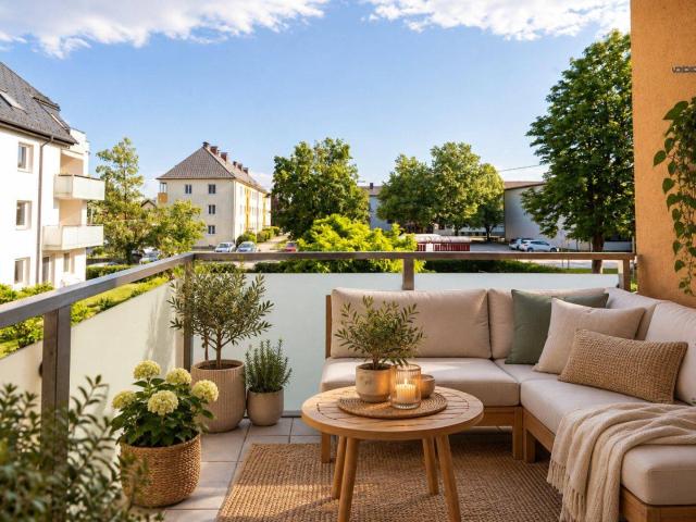Wohntraum in Neuhofen an der Krems – Tolle 3 Zimmer Wohnung mit Balkon/Loggia & Tiefgaragenplatz