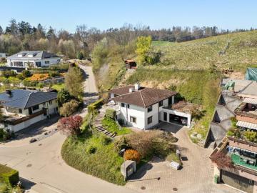 Wohntraum mit Alpenpanorama Freistehendes Einfamilienhaus am Curtiberg