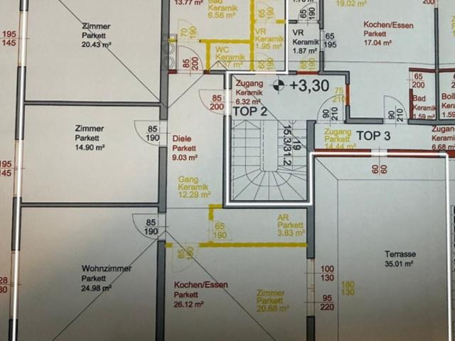 Wohntraum mit XXL Terrasse: Exklusive 4 Zimmer Wohnung zum Verlieben