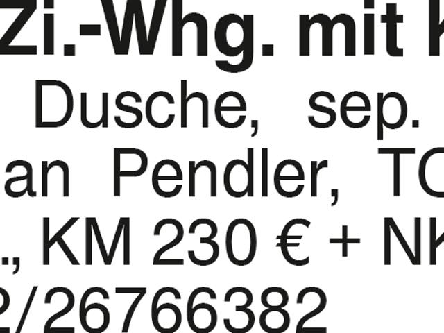 Wohnung Michelbach/B