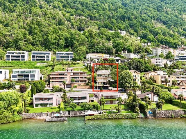 Wohnung mit atemberaubendem Seeblick zu verkaufen in Bissone