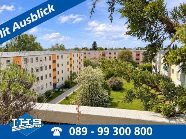Wohnung mit Aussicht! Geräumige 2 Zimmer Wohnung in ruhiger Lage / Poing