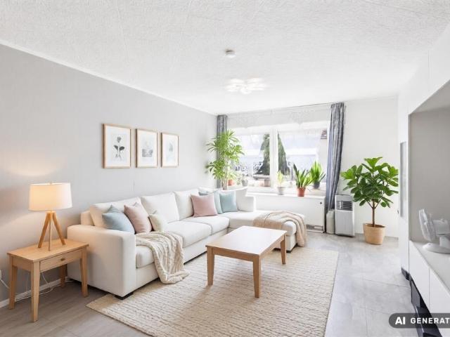 Wohnung mit Balkon und Garage