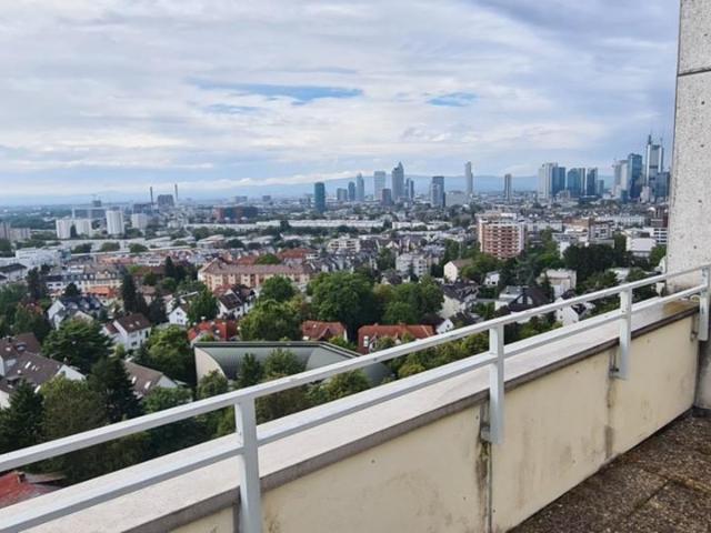 Wohnung mit Blick über Frankfurt