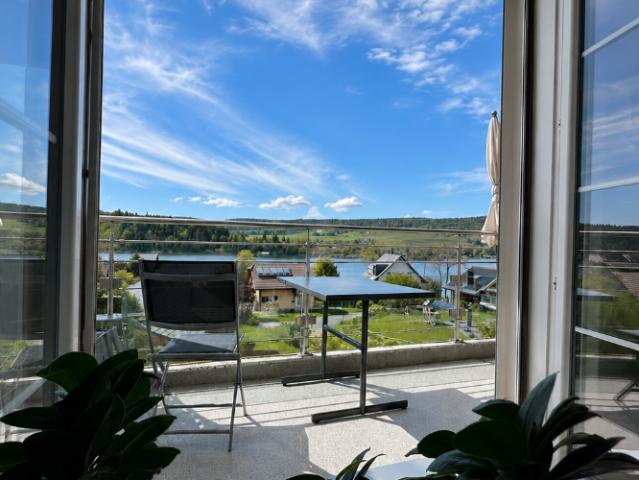 Wohnung mit freiem Blick auf den Lac de Joux in Le Pont