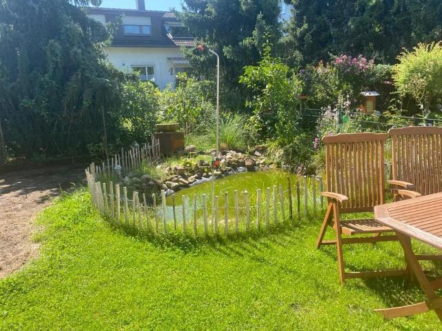 Wohnung mit gr. Garten u.Teich in Pfungstd.zu verkaufen