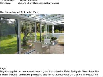 Wohnung mit großem Garten in DegerlochHaigst von privat zu