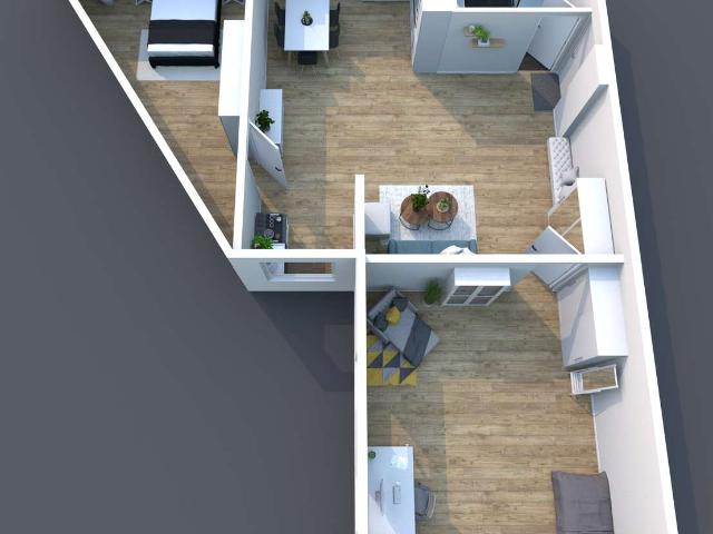 Wohnung mit Loftcharakter