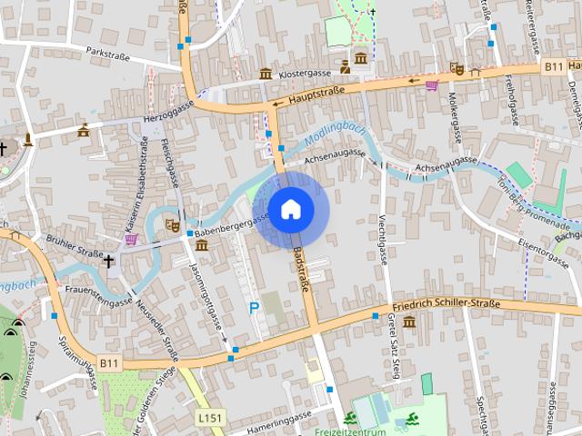 Wohnung Mödling Im Grünen und doch gleich in Wien