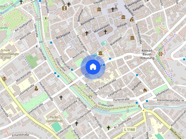 Wohnung am Rande der Innenstadt