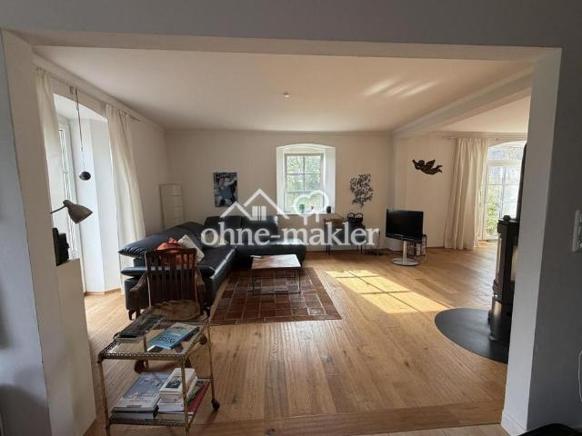 Wohnung am Schaalsee mit Garten und Seeblick