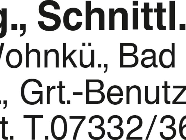Wohnung Böhmenkirch