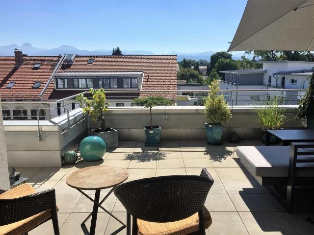 Wohnung der Extraklasse über den Dächern von Bad Aibling mit exklusivem Bergblick
