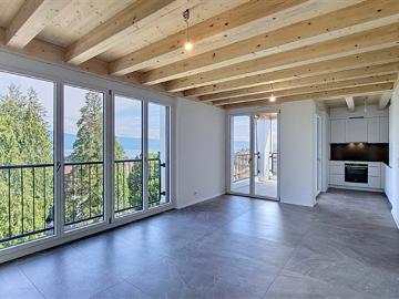 Wohnung für 15,5 Uhr mit herrlichem Seeblick in Estavayer le Lac