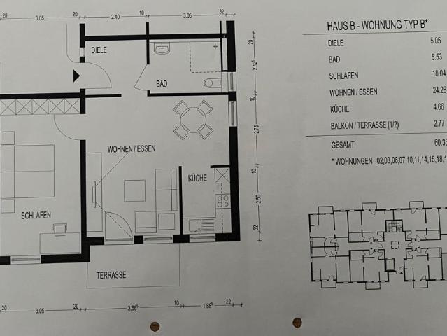 Wohnung im betreuten Wohnen