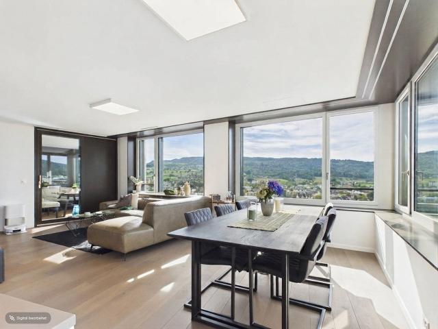 Wohnung im Limmat Tower mit Panoramablick