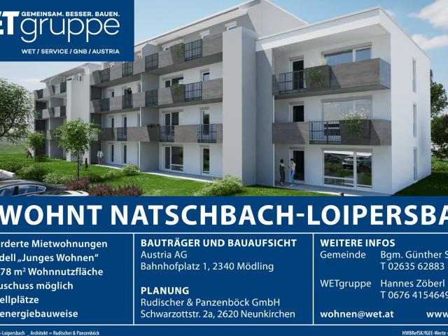 Wohnung im 1. OG mit Loggia