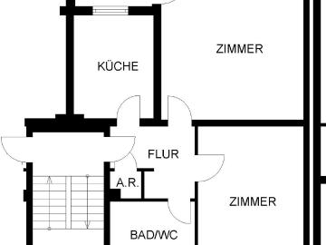 Wohnung in Herne Baukau mit Balkon – Starter Tarif möglich