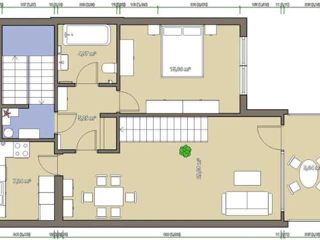 Wohnung Verkauf Maisonette 84,5m² Oldenburg Bloherfelde