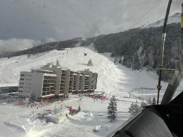 Wohnung wochenweise zu vermieten 8 Personen von den Skipisten Siviez