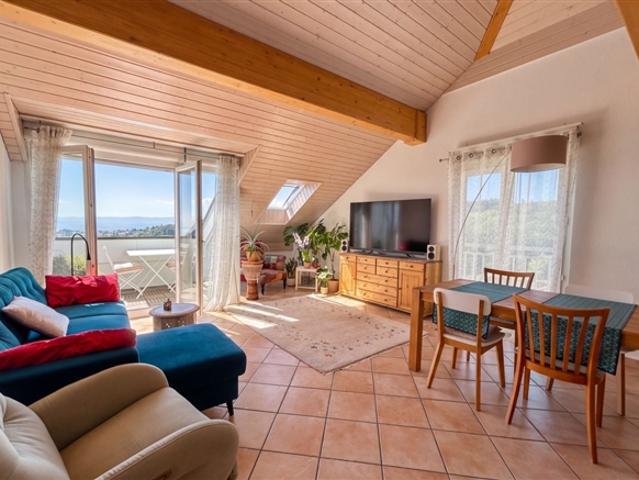 Wohnung zum Verkauf in Belmont – 4,5 Zimmer zu je 120 m² mit Garage, Box und Zwischengeschoss