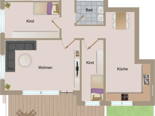 Wohnung zum Kaufen in Allmersbach im Tal 339.000,00 EUR 100 m²