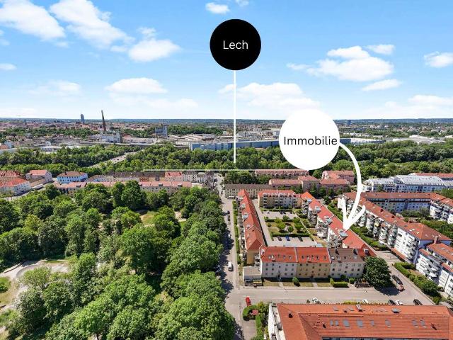 Wohnung zum Kaufen in Augsburg 314.000,00 EUR 89 m²